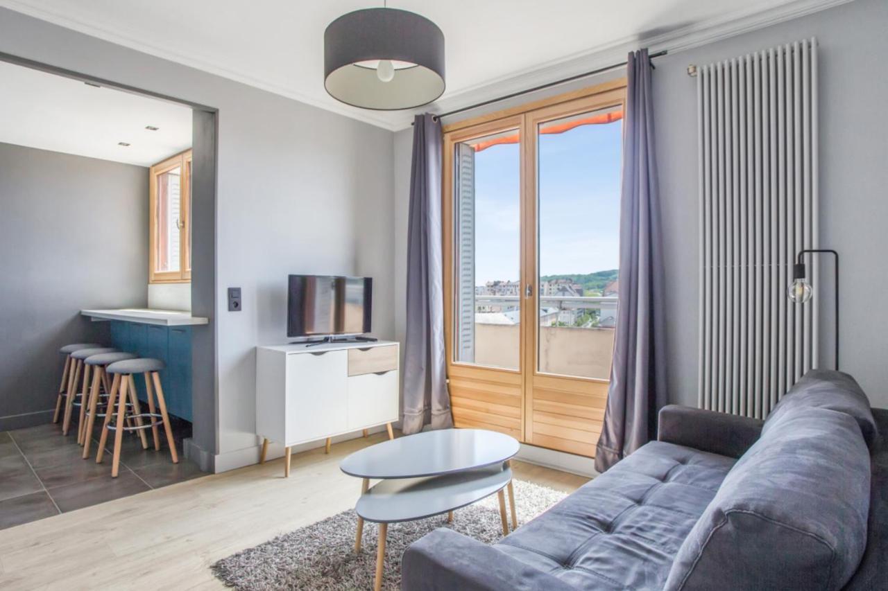 Modern 1Br With Terrace And A Breathtaking View In Annecy Apartment Exterior photo